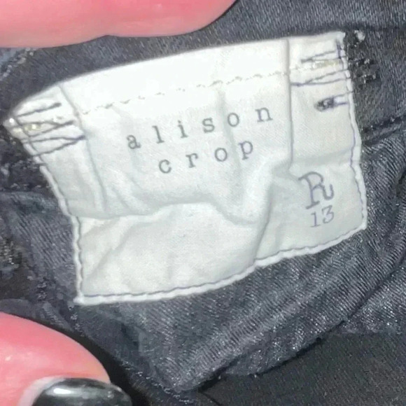 R13 black luxury jeans size 26 - Picture 4 of 4